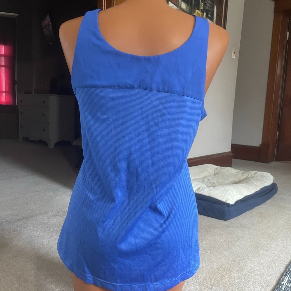 Danskin Now Royal Blue Semi-Fitted Tank Top - Size M (8–10) - Picture 3 of 4